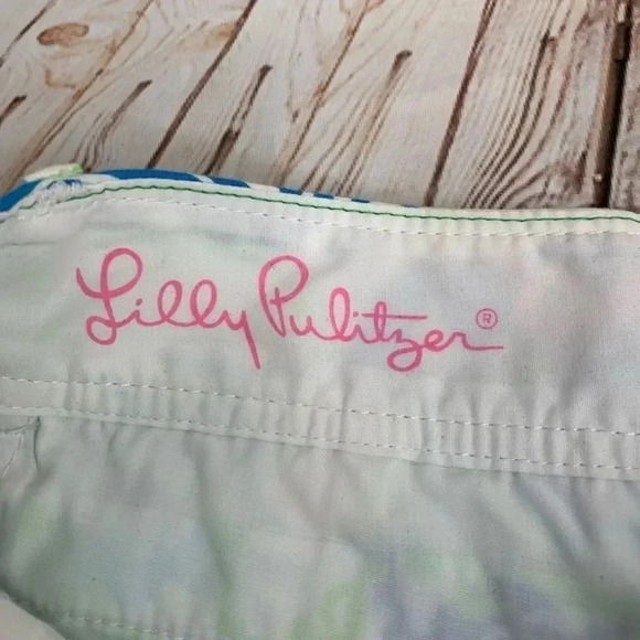 Lilly Pulitzer Crystal Coast Callahan Dressy Festival shorts Sz 00 - Picture 9 of 10